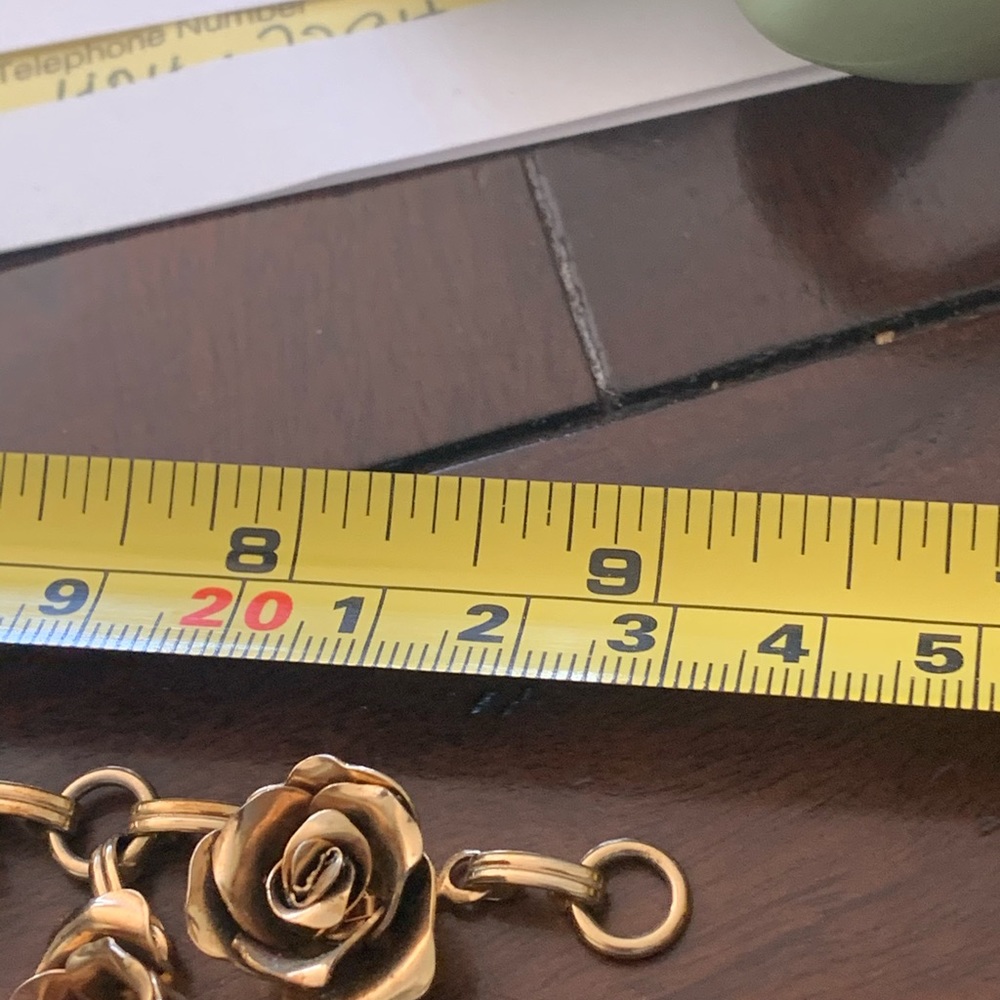 VINTAGE ROSE GOLD BRACELET/ANKLET - Picture 2 of 5